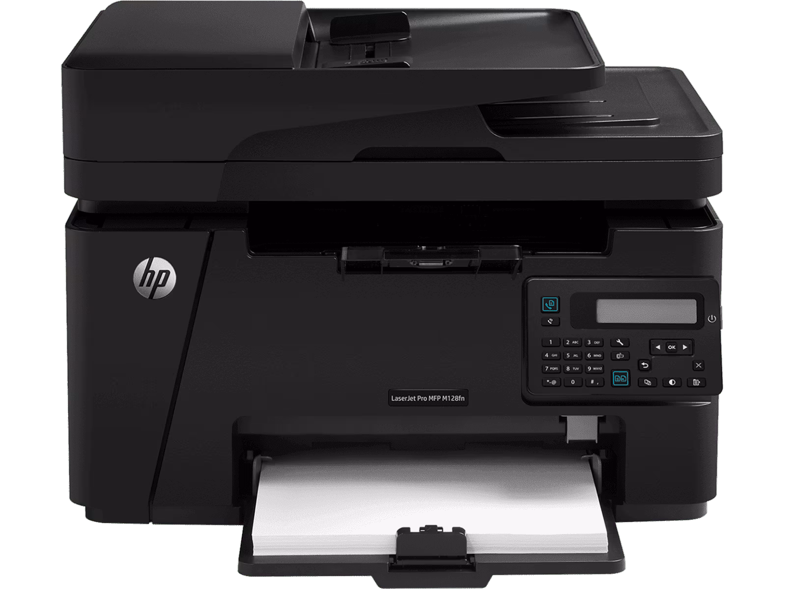 Black And White HP Laserjet Pro MFP M128fn Printer